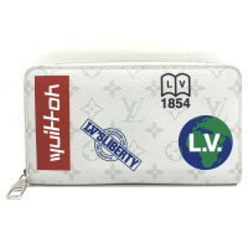 Louis Vuitton Gray Story Organizer Zippy